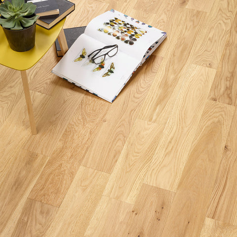 Lusso Florence Brushed & Oiled Solid Oak Flooring 150mm