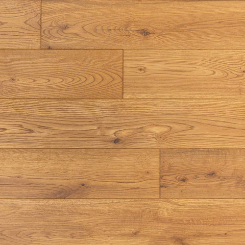 Lusso Florence Golden Brushed & Oiled Rustic Solid Oak Flooring 125mm