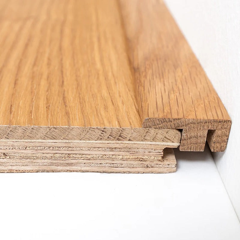 Lusso Lacquered Oak End Profile